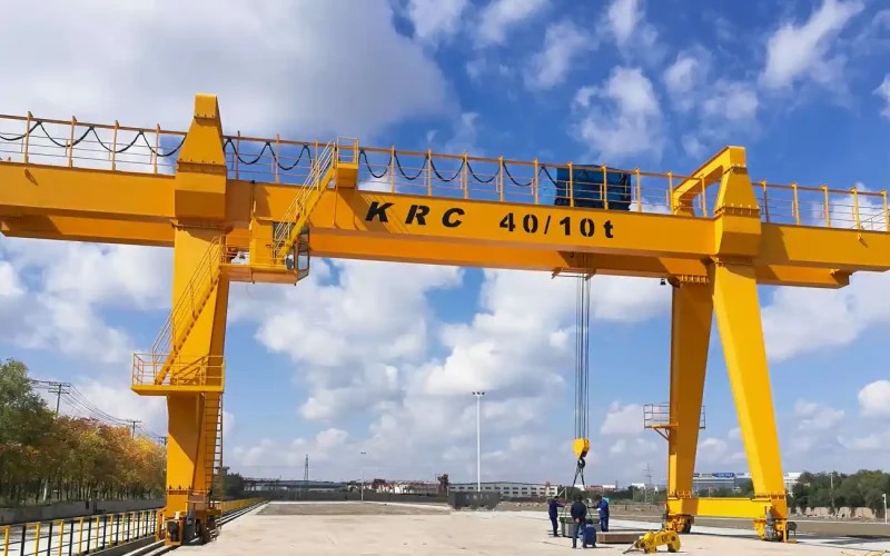 outdoor gantry 40 ton crane